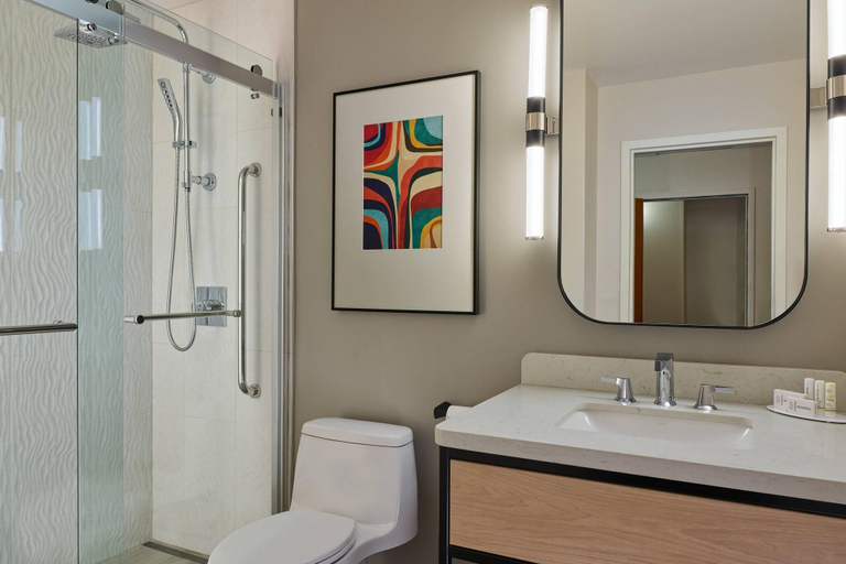 Bathroom 4, Courtyard Denver Downtown, Denver