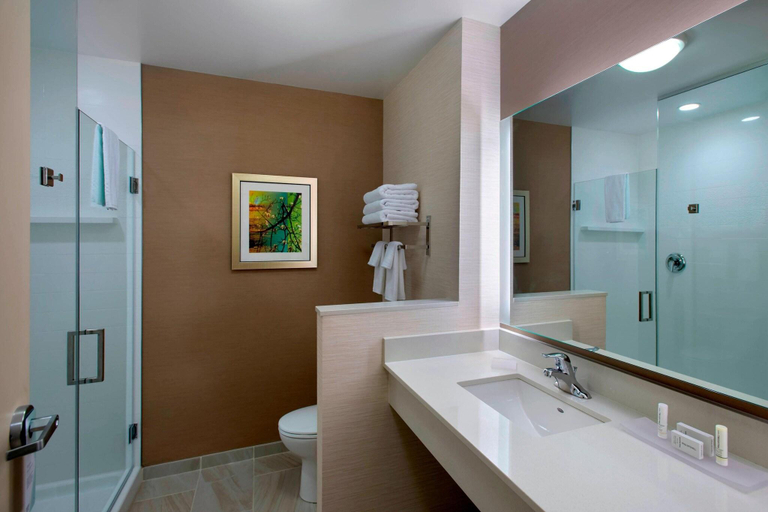 Bathroom 4, Fairfield Inn & Suites Syracuse Carrier Circle, Onondaga