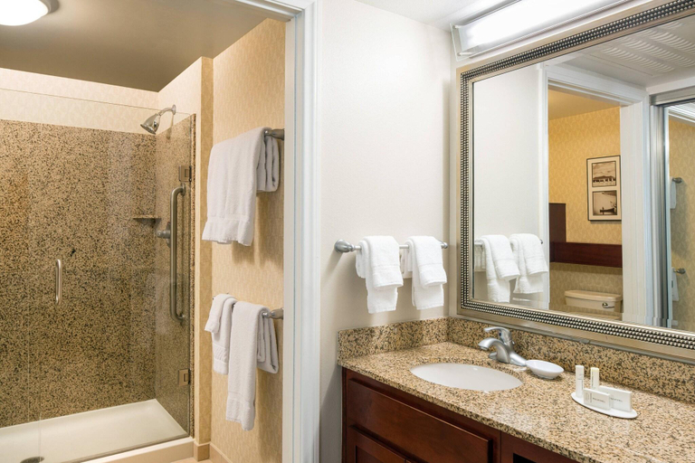 Bathroom 5, Residence Inn Long Beach Downtown, Los Angeles