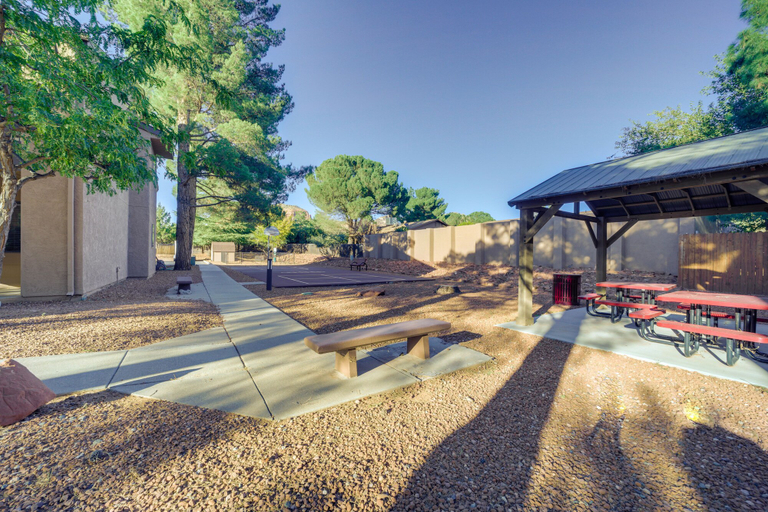 Exterior & Views 2, 'The Painted Pony' Sedona Condo: Pool & Gym Access, Yavapai