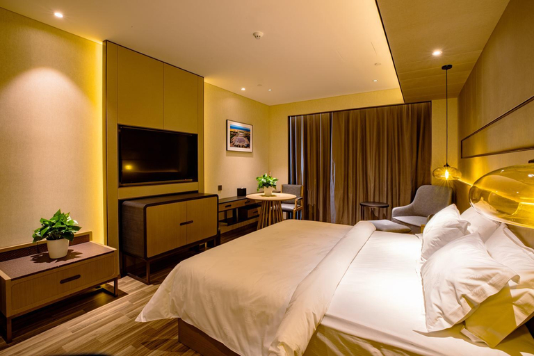 Bedroom 3, Jinjiang Metropolo Hotel Weihai Railway Station Branch, Weihai