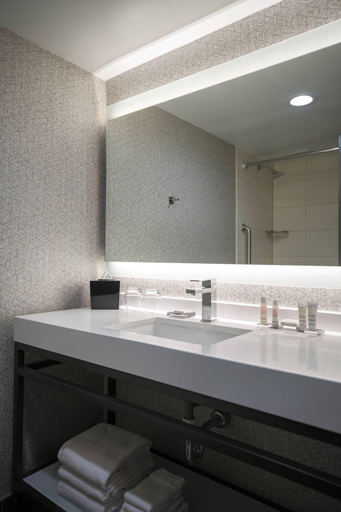 Bathroom 4, Chicago Marriott Schaumburg, Cook