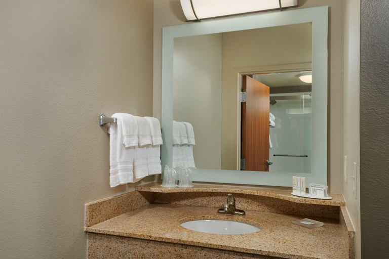 Bathroom 4, SpringHill Suites Baton Rouge North/Airport, East Baton Rouge