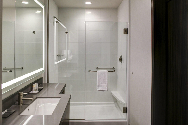Bathroom, SpringHill Suites Bozeman, Gallatin