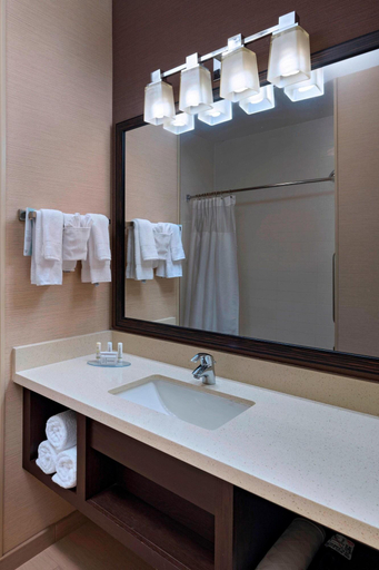 Bathroom 5, Fairfield Inn & Suites Austin Northwest/Research B, Williamson