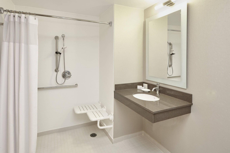 Bathroom 4, Springhill Suites By Marriott Chicago Schaumburg/W, Cook
