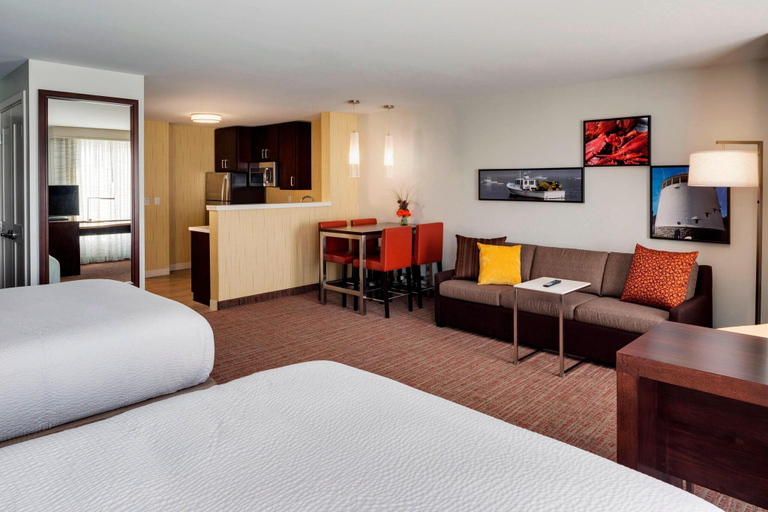 Bedroom 3, Residence Inn Bangor, Penobscot