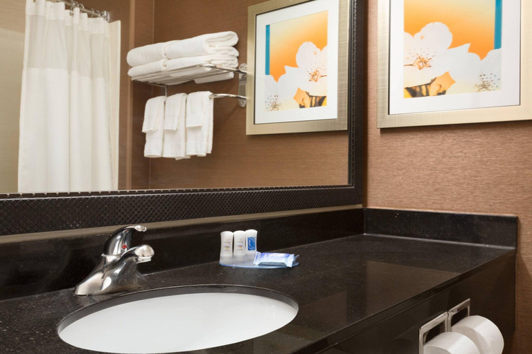 Bathroom 5, Fairfield Inn Bismarck/South, Burleigh