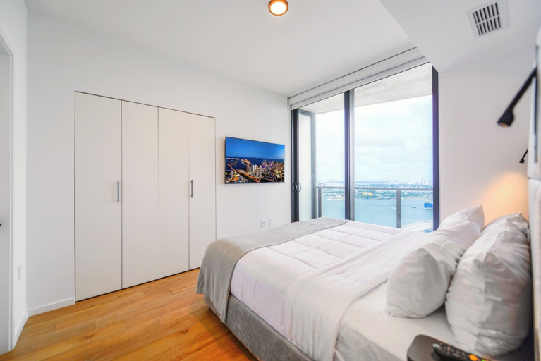 Bedroom 4, Apartment Offering Direct Bay Views, Miami-Dade