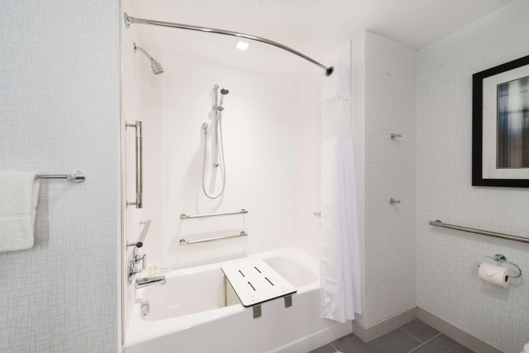 Bathroom 5, Hampton Inn & Suites Bridgewater, Somerset