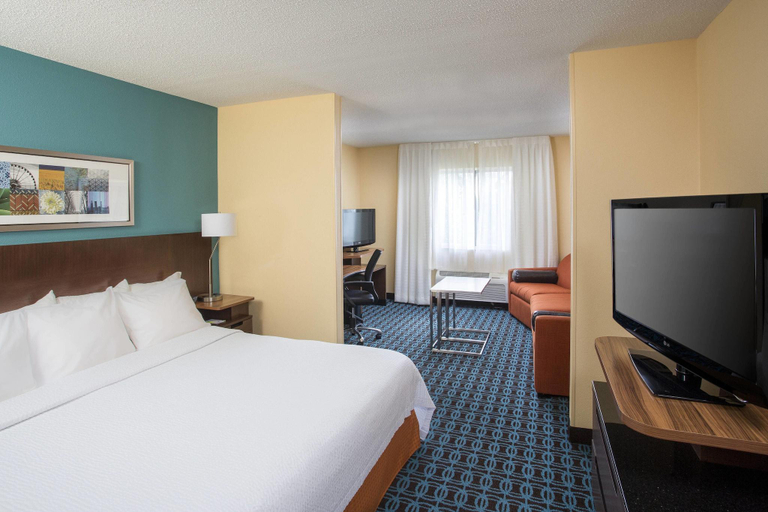Bedroom 3, Fairfield Inn Suites South Bend Mishawaka, Saint Joseph