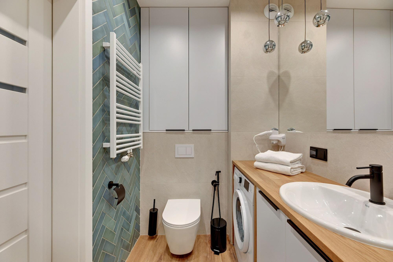 Bathroom 4, Grano Apartments Premium Old Town, Gdańsk City