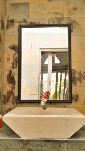Bathroom, Puri Air Beach Resort and Spa, Lombok