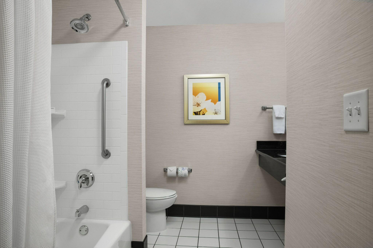 Bathroom 4, Fairfield Inn Suites Augusta Me, Kennebec