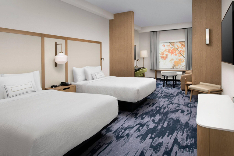 Bedroom 3, Fairfield Inn & Suites by Marriott Knoxville Lenoi, Loudon