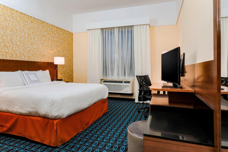 Bedroom 4, Fairfield Inn & Suites Snyder, Scurry