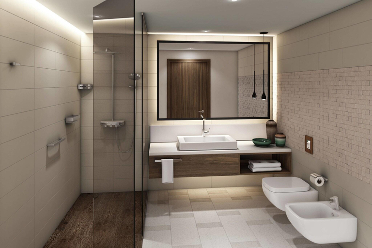 Bathroom, Marriott Mostar Hotel, Herzegovina-Neretva