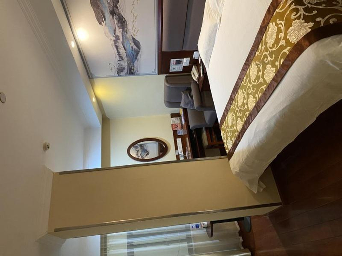 Bedroom 3, Greentreea Inn Shanghai Jinshan Wanda Plaza Longxi, Shanghai