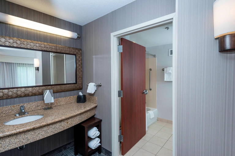 Bathroom 4, Courtyard by Marriott Bangor, Penobscot