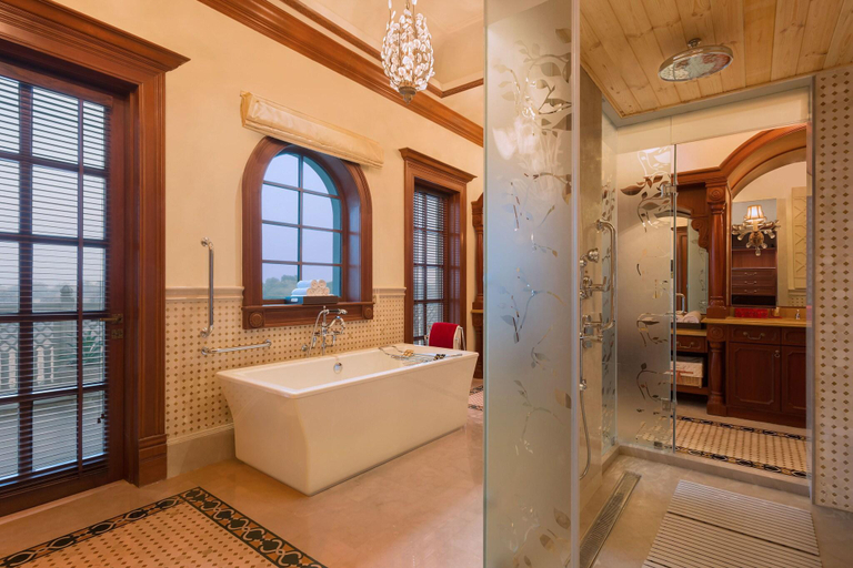 Bathroom, ITC Grand Bharat, a Luxury Collection Retreat, Gur, Mewat