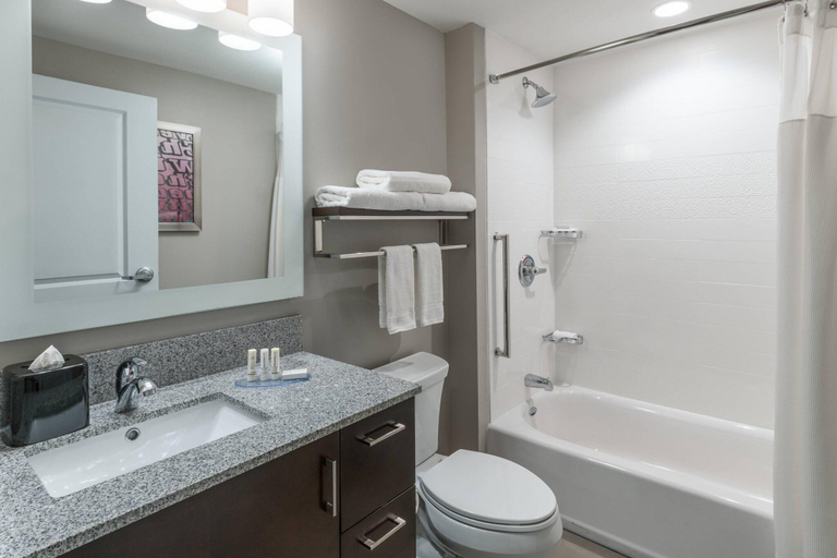 Bathroom 4, TownePlace Suites Chicago Schaumburg, Cook
