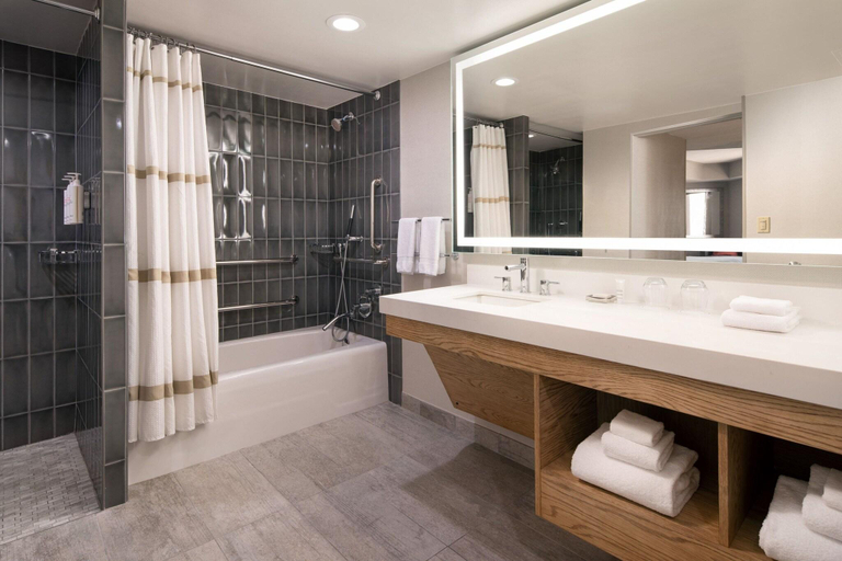 Bathroom 4, Oakland Marriott City Center, Alameda