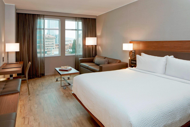 Bedroom 3, AC Hotel by Marriott Portland Downtown OR, Multnomah