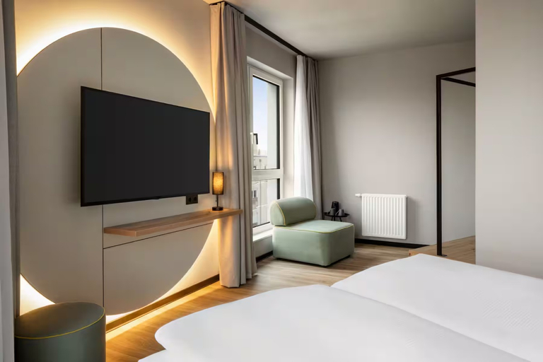 Bedroom 3, Vienna House Easy Wyndham Berlin Potsdamer Platz, Berlin