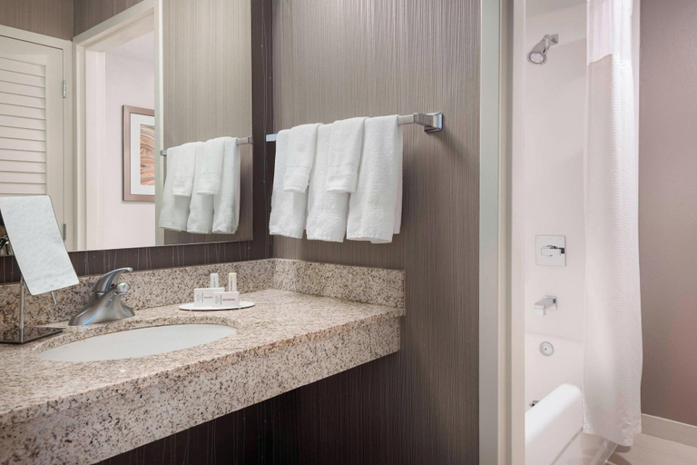 Bathroom 4, Courtyard by Marriott Tampa Downtown, Hillsborough