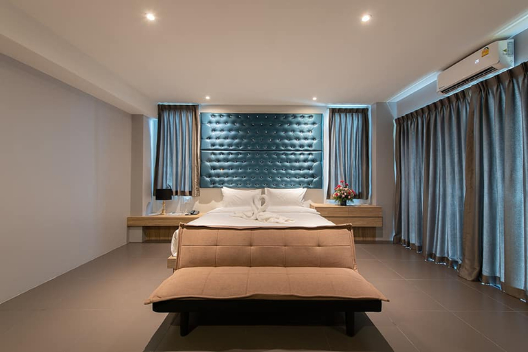 Bedroom, Yamin Seaview Hotel, Pulau Phuket