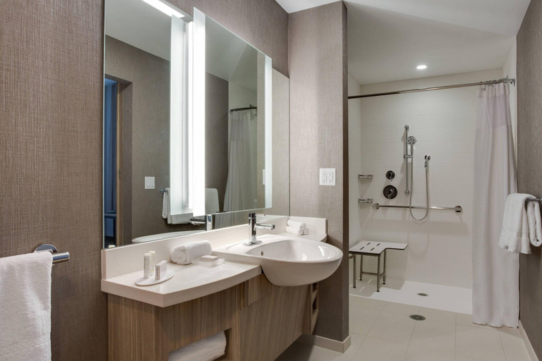 Bathroom 4, SpringHill Suites Fort Lauderdale Miramar, Broward
