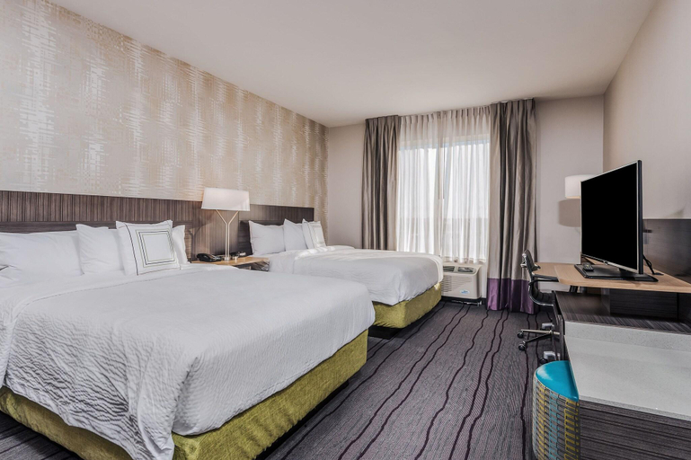 Bedroom 3, Fairfield Inn & Suites Chicago Schaumburg, Cook