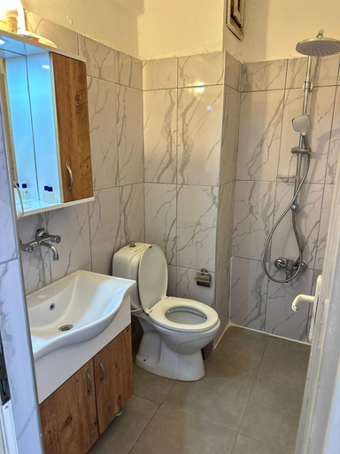 Bathroom 5, Finike Sever Otel, Finike