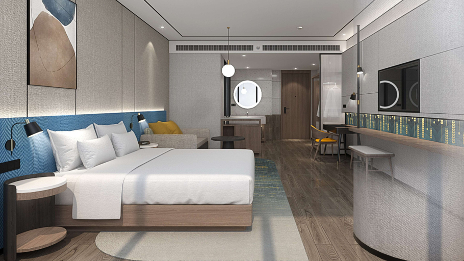 Bedroom 3, Hilton Garden Inn Taiyuan Binhe, Taiyuan