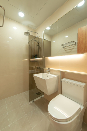 Bathroom, Incheon Airport Guesthouse King, Jung