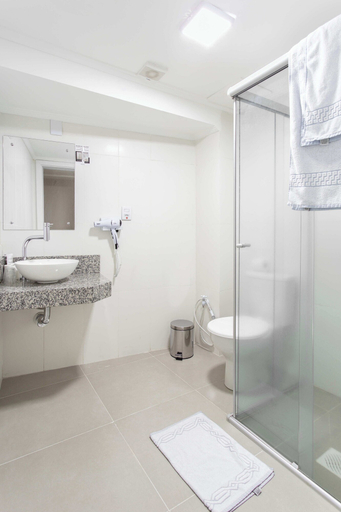 Bathroom 3, Hotel Dom Rafael Executivo, Santa Maria