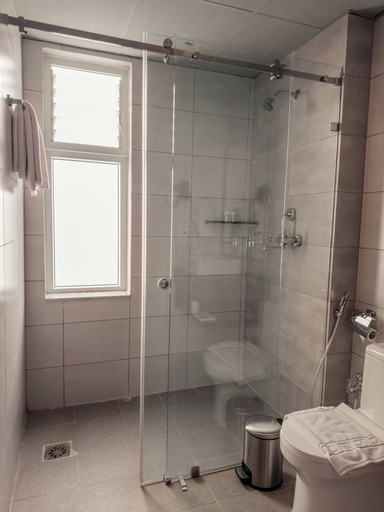 Bathroom 4, Jade City Hotel, Gandaki