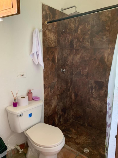 Bathroom, Sueño Real Campestre Hostel, Pinchote