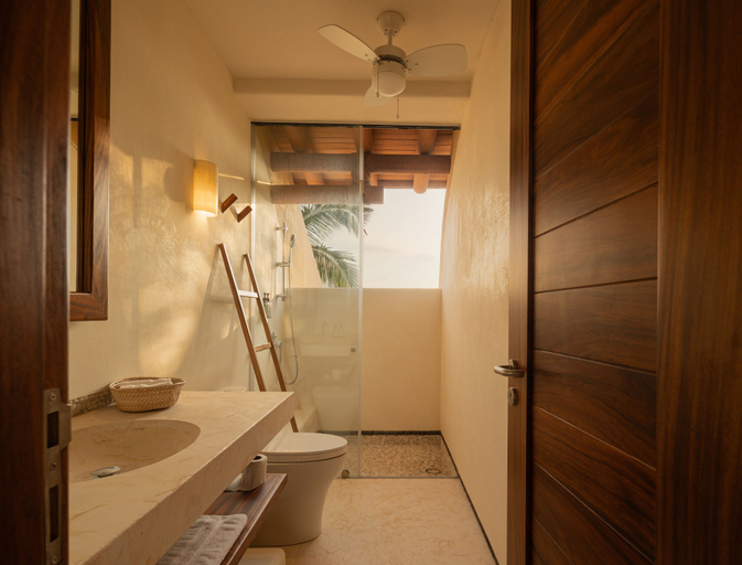 Bathroom 4, Mar de Coco Beach Front Villas, Petatlán