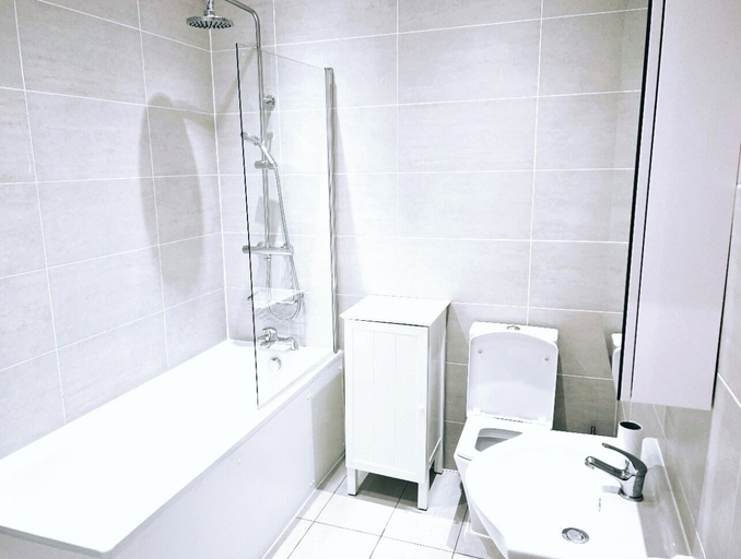 Bathroom, LUX Flat Marylebone Oxford Street, London