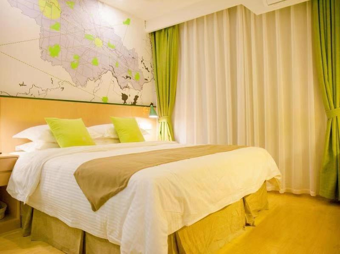 Bedroom 2, Vatica Fuyang Linquan County Jiangziya Square Hotel, Fuyang