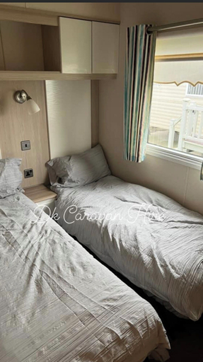 Bedroom 2, Luxury Caravan in Towyn North Wales, Conwy