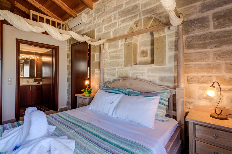 Bedroom 3, Hectoras Villa in Plaka BY APOKORONAS-VILLAS, Crete