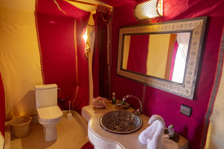 Bathroom 3, Sahara Desert Luxury Camp, Errachidia