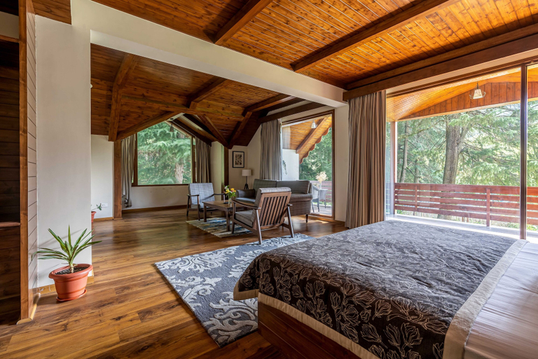 Bedroom 2, Baikunth Manali - By Leisure Hotels, Kullu