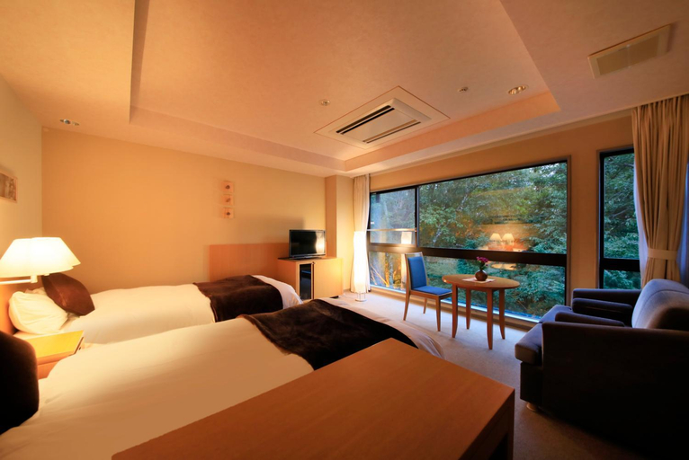 Bedroom 2, Hotel Shikisai, Nikkō