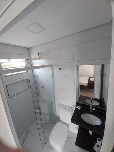 Bathroom 3, Pousada Vila Real PG, Praia Grande