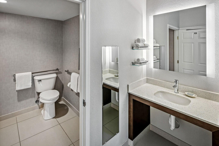 Bathroom 4, Residence Inn By Marriott Anchorage Midtown, Anchorage