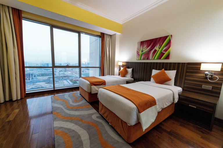 Bedroom 4, Abidos Hotel Apartment, Dubailand, Dubai