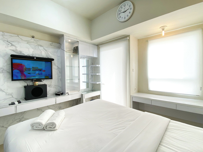 Bedroom 2, Restful And Cozy Studio Apartment At Mustika Golf Residence, Cikarang